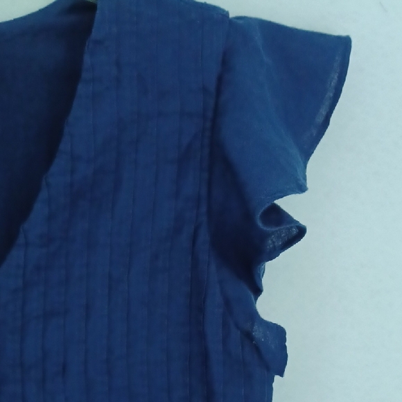 Vineyard Vines Deep Blue Linen Dress - Picture 4 of 9